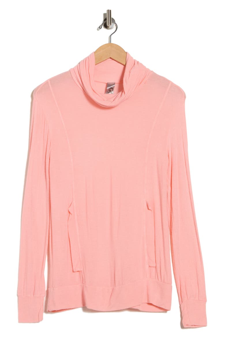 Turtleneck Sweater, Alternate, color, BRANDIED MELON