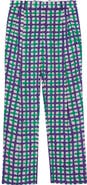 3.1 Phillip Lim Printed Satin Straight Leg Trousers
