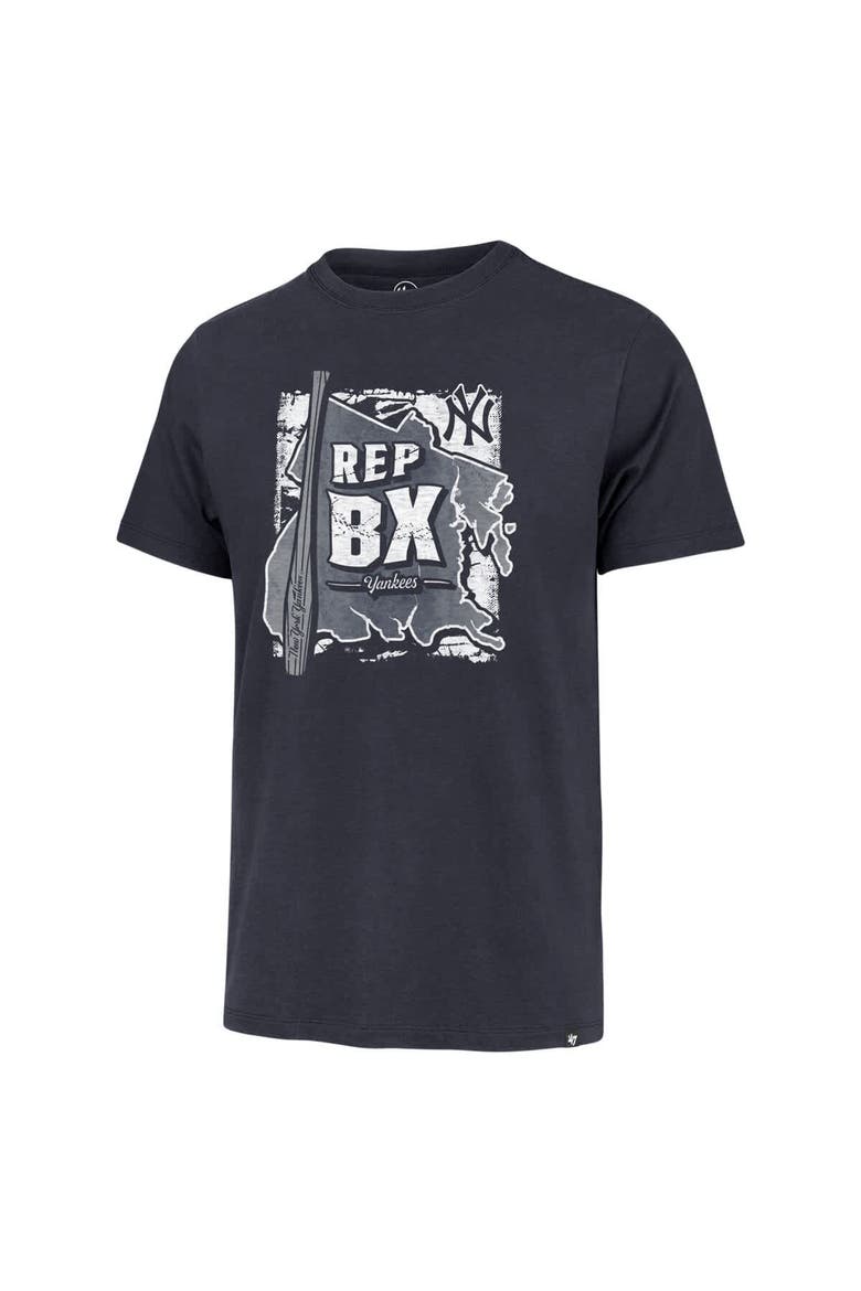 Men's '47  Navy New York Yankees Regional Franklin T-Shirt, Alternate, color, Navy