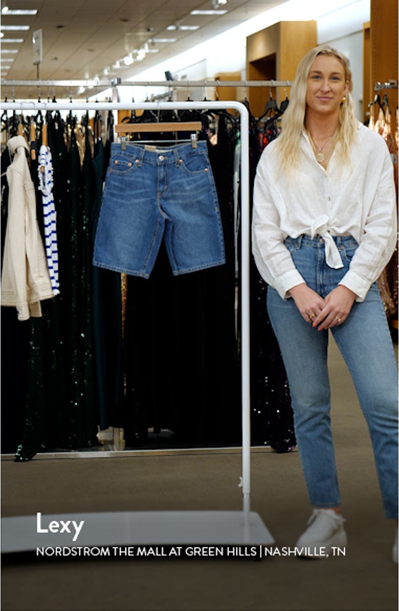 Kids' Denim Skate Shorts, sales video thumbnail