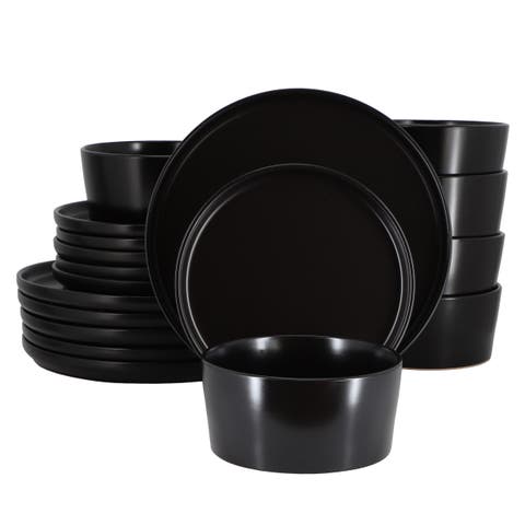 Josh 18 Piece Stoneware Dinnerware Set
