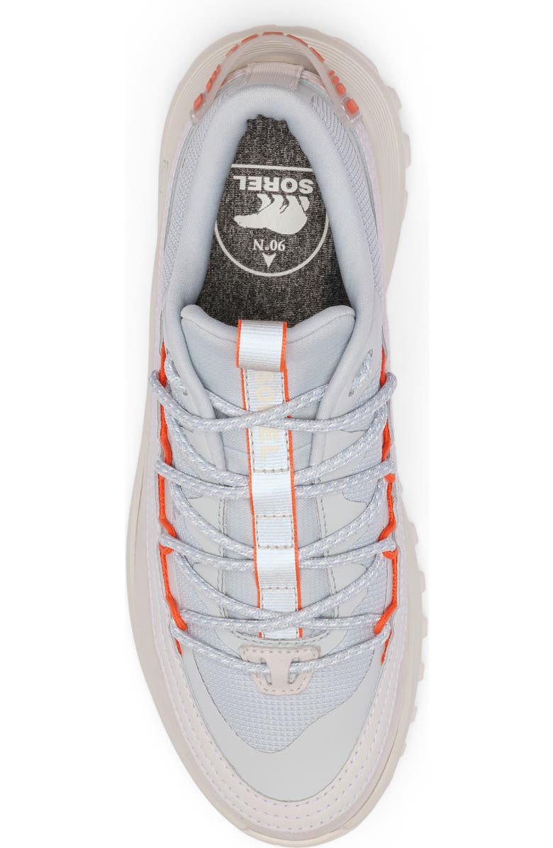 SOREL CALLSIGN HORIZON<sup>™</sup> LOW GTX Gore-Tex<sup>®</sup> Waterproof Sneaker, Alternate, color, Arctic Whisper/ Orange