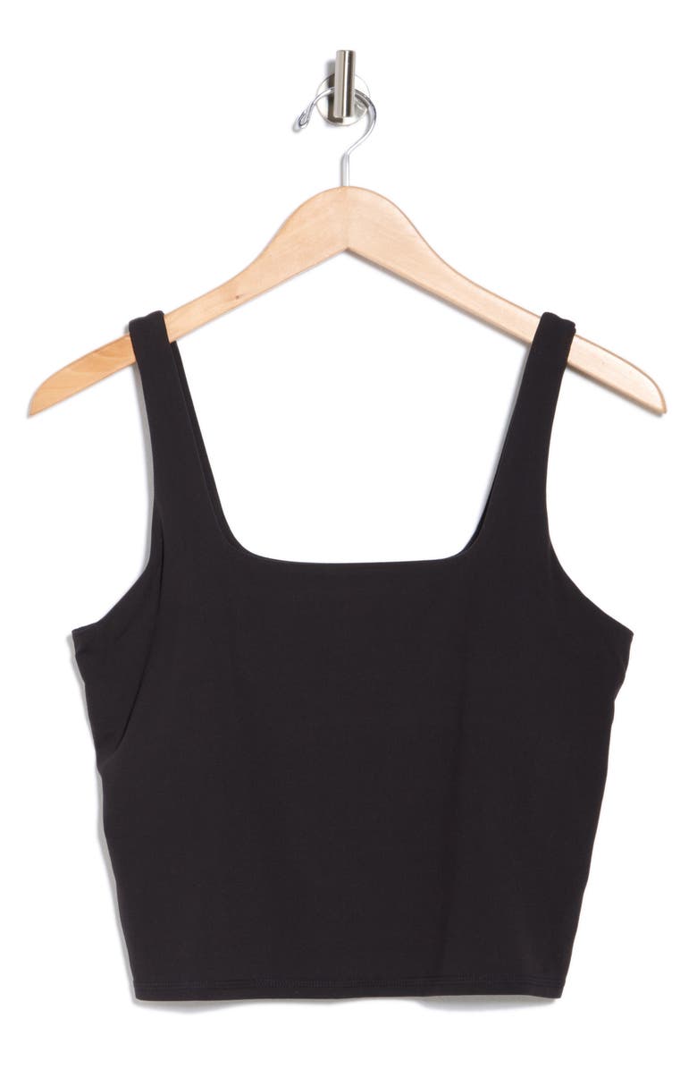 Z by Zella Serenity Bra Tank, Alternate, color, Black