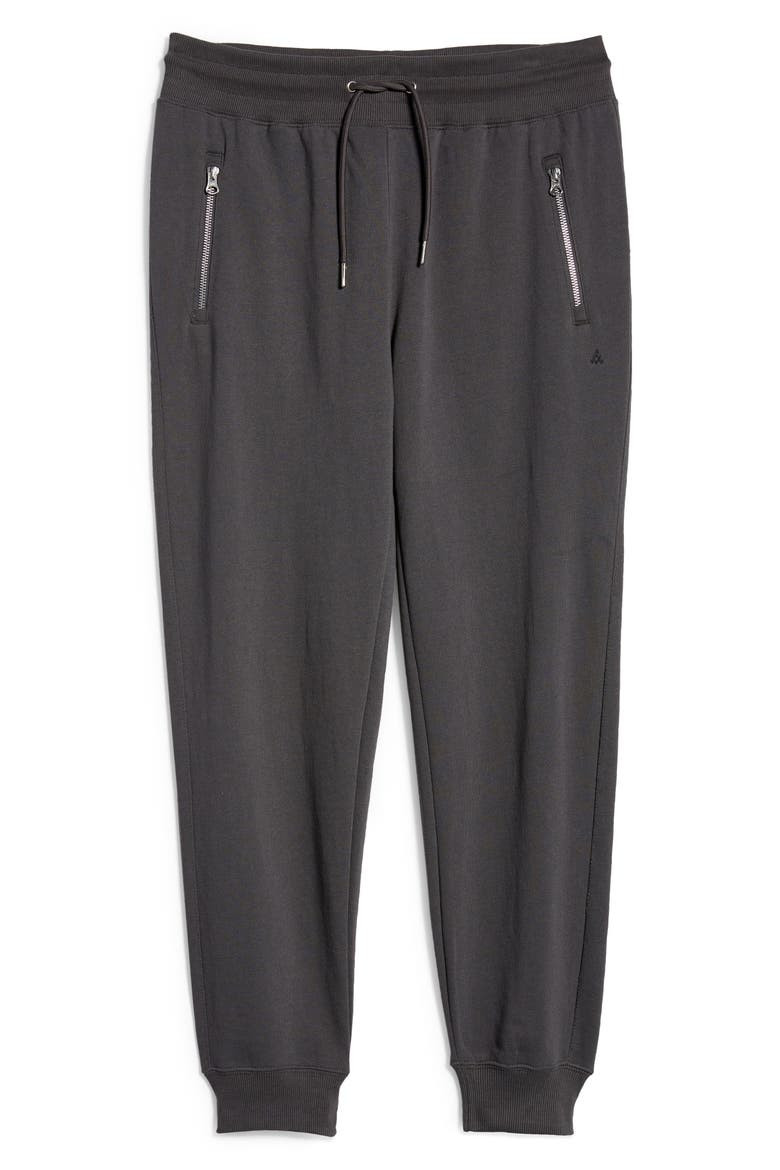 Modern Cotton Blend Joggers, Alternate, color, DARK GREY