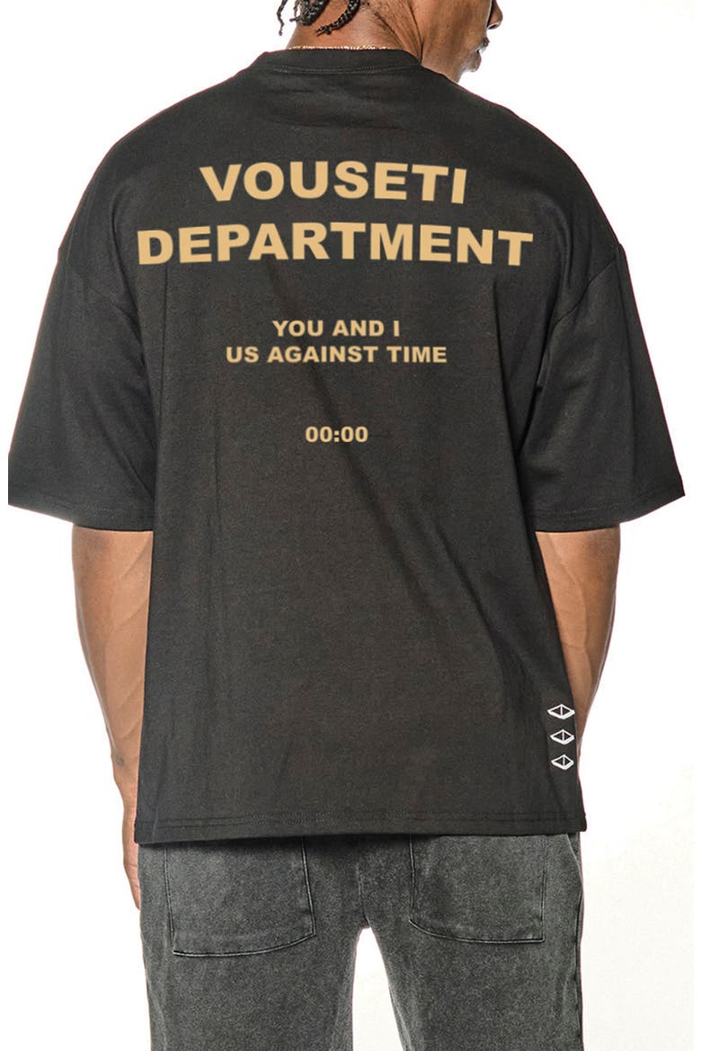 Department Oversize Cotton Graphic T-Shirt, Alternate, color, BLACK