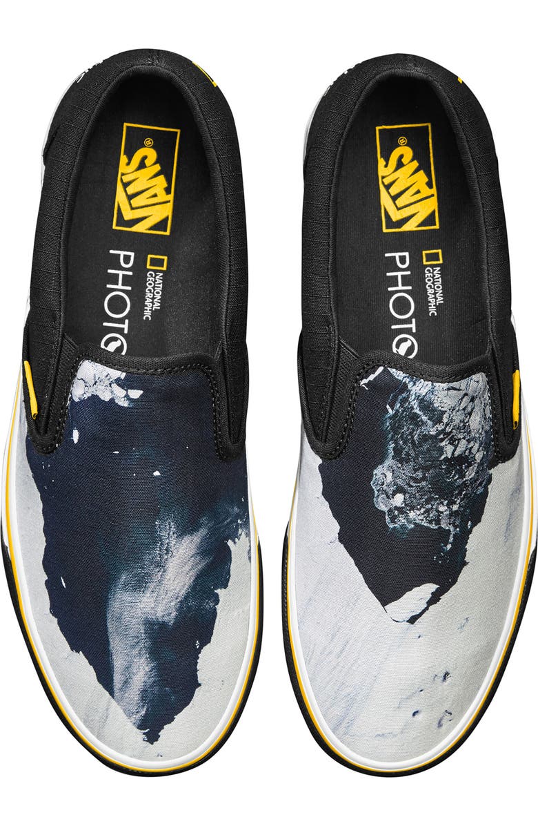 Vans x National Geographic Classic Slip-On Sneaker, Alternate, color,