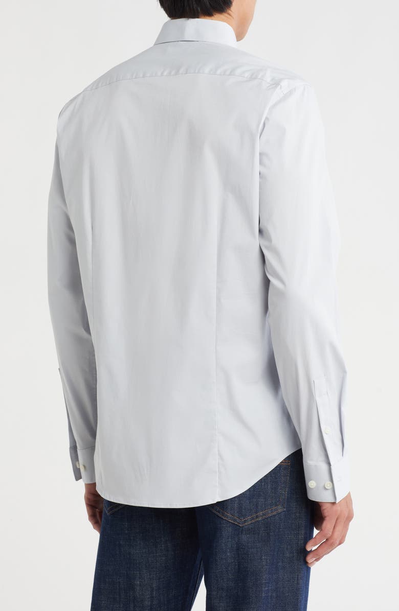 Theory Sylvain Poplin Shirt, Alternate, color, Arclight