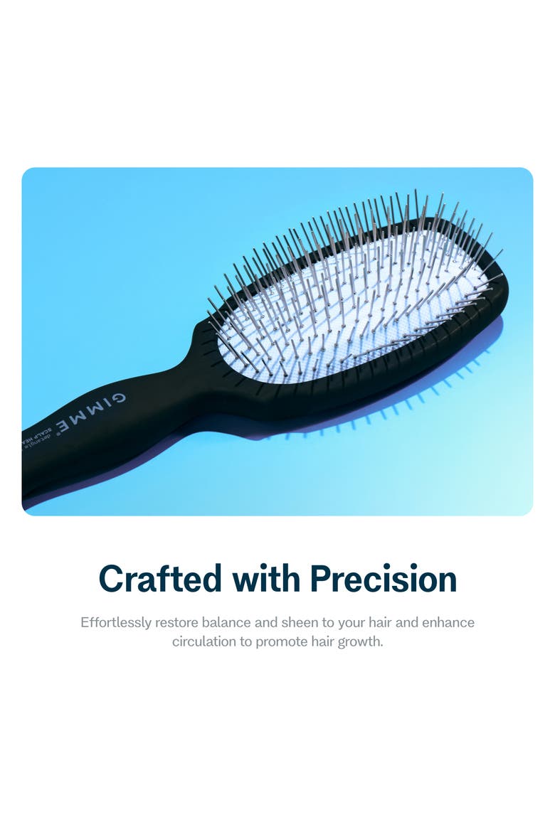 Metal Bristle Brush, Alternate, color, Black