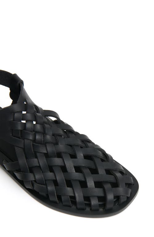 Mansur Gavriel Woman Sandals Black Size 8 Leather