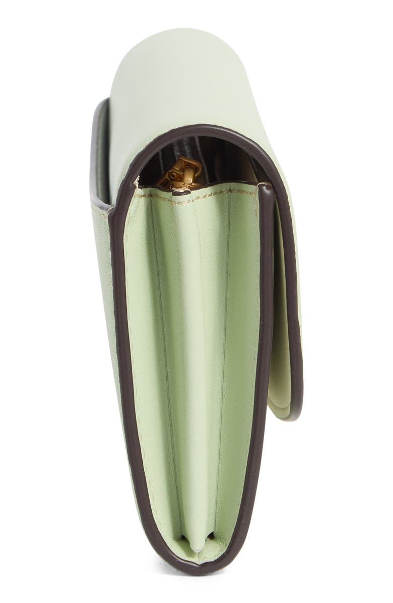 Kate Spade New York dakota leather flap wallet, Alternate, color, Oak Moss