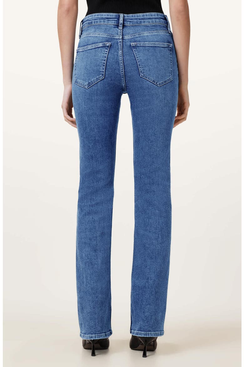 Haldan Slim Fit Bootcut Jeans, Alternate, color, MID INDIGO