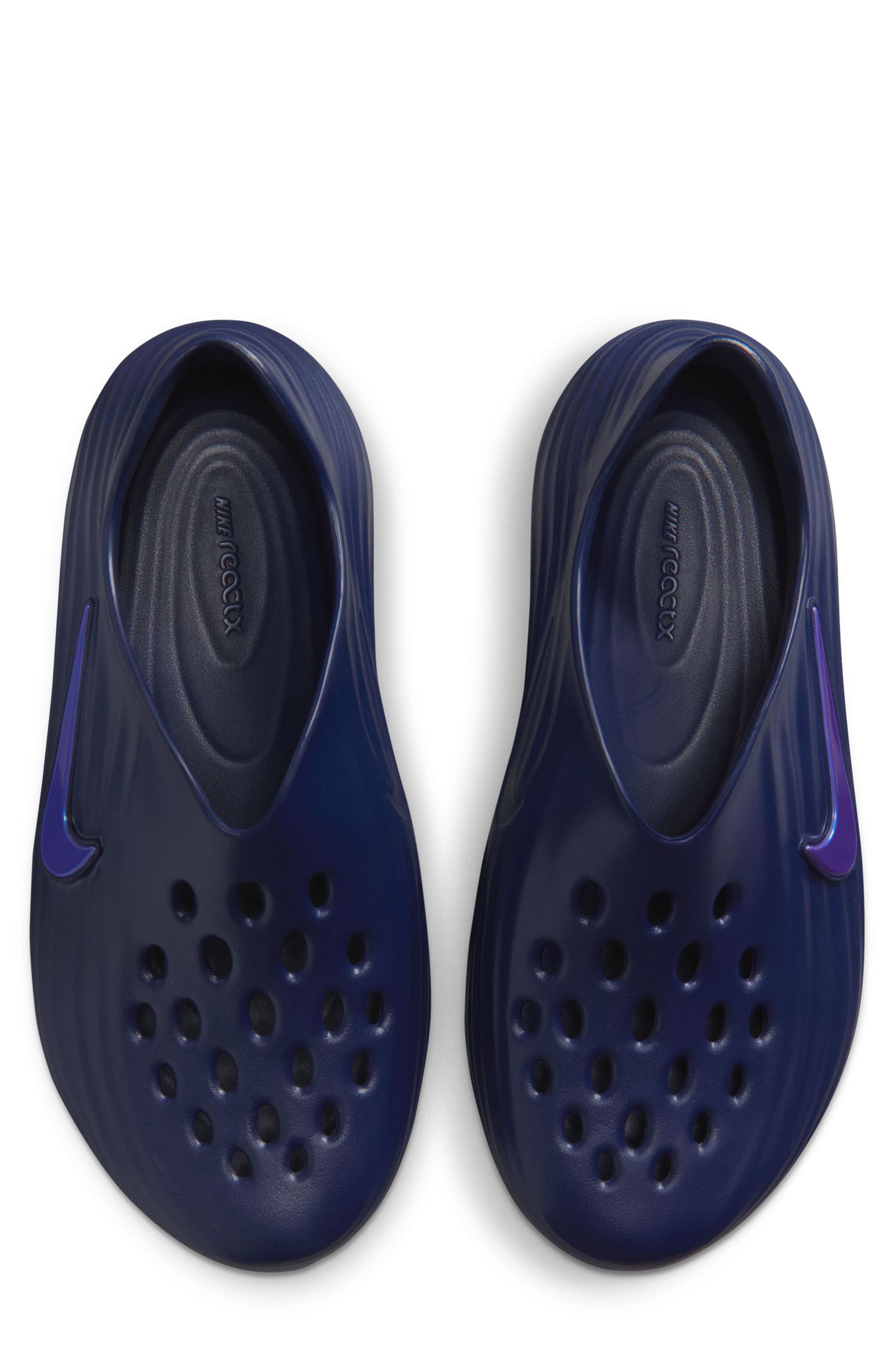 Nike ReactX Rejuven8 Slip-On, Alternate, color, Blue Void/ Indigo Burst