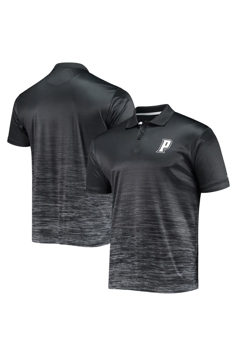 Men's Colosseum Black Providence Friars Marshall Polo, Main, color, Black
