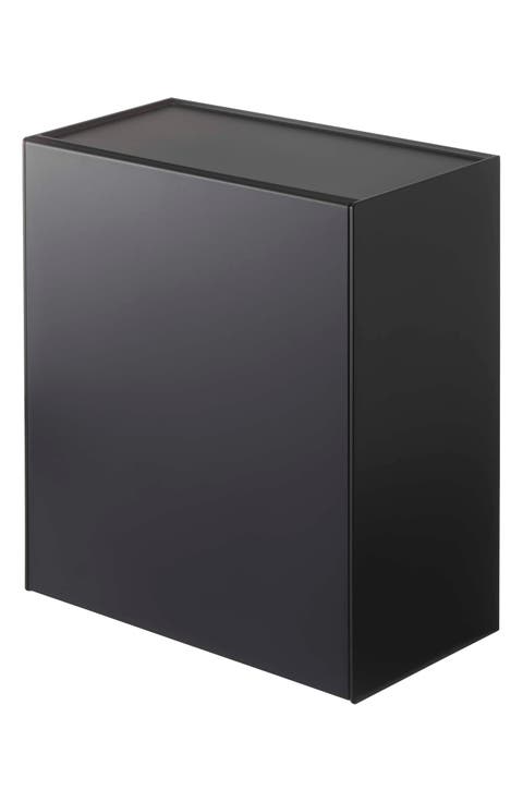 Wall Mounted Storage & Trash Bin