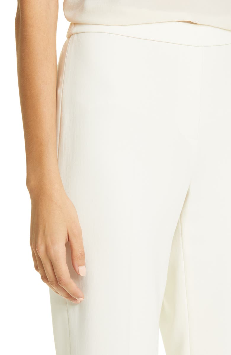 Theory Treeca Pull-On Trousers, Alternate, color, Rice - Y0c