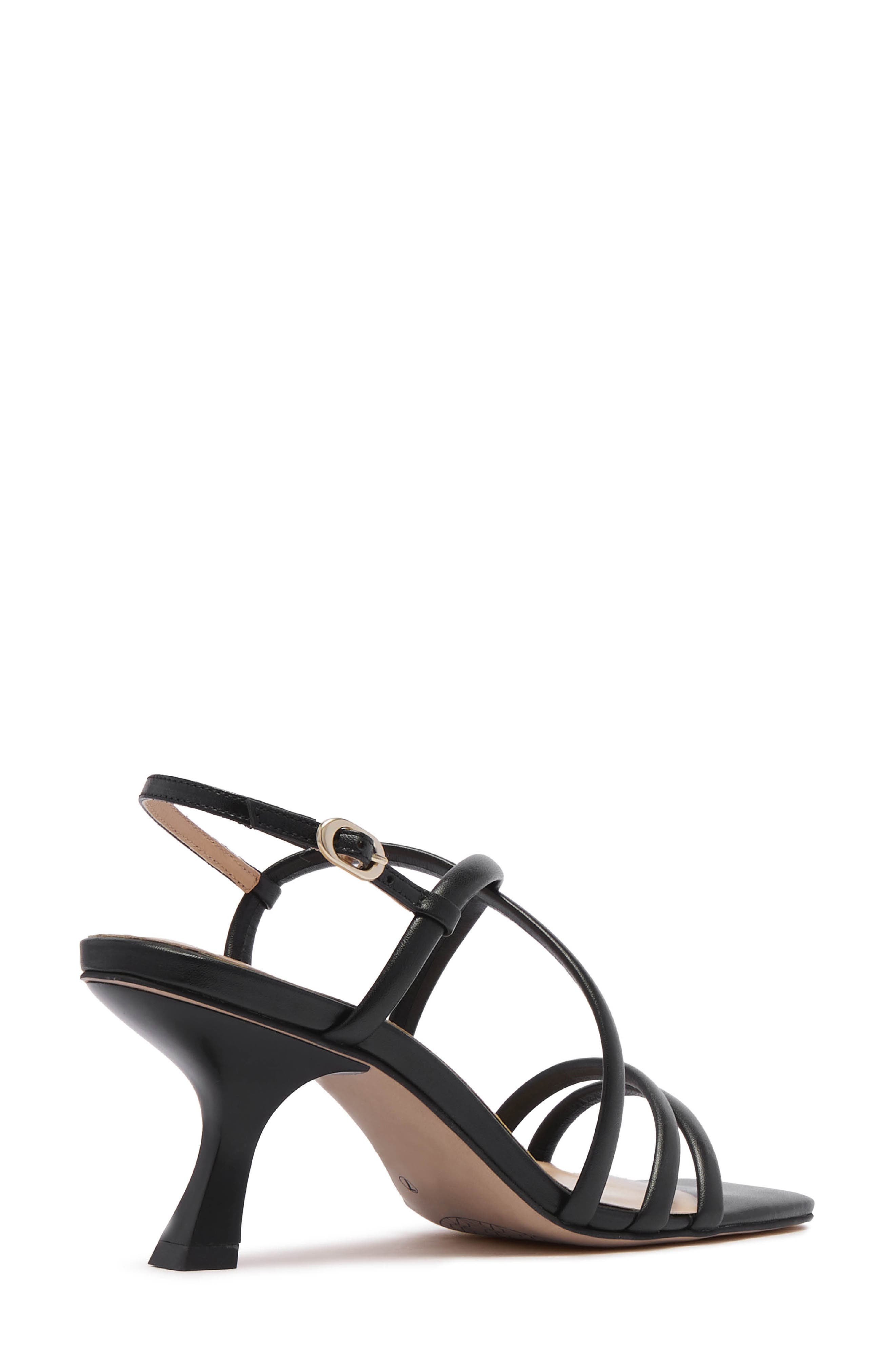 FRANKIE4 Giselle Ankle Strap Slide Sandal, Alternate, color, Black