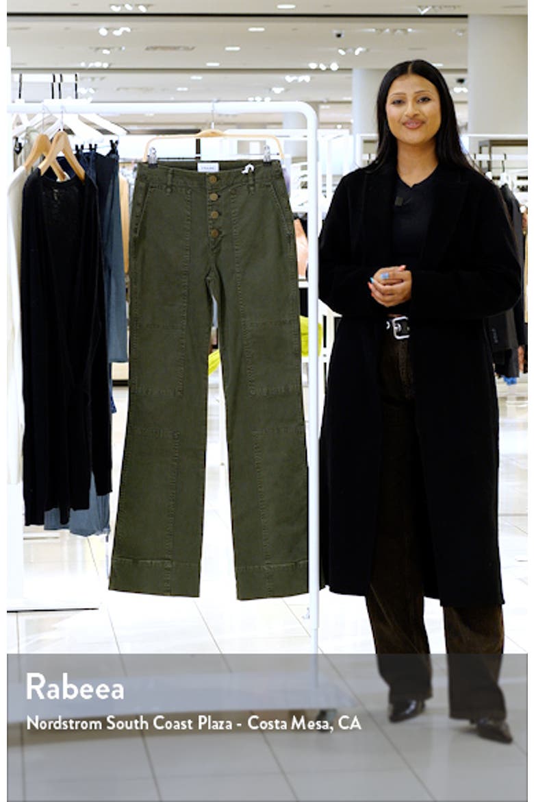 The Utility Stacked Slim Pants video