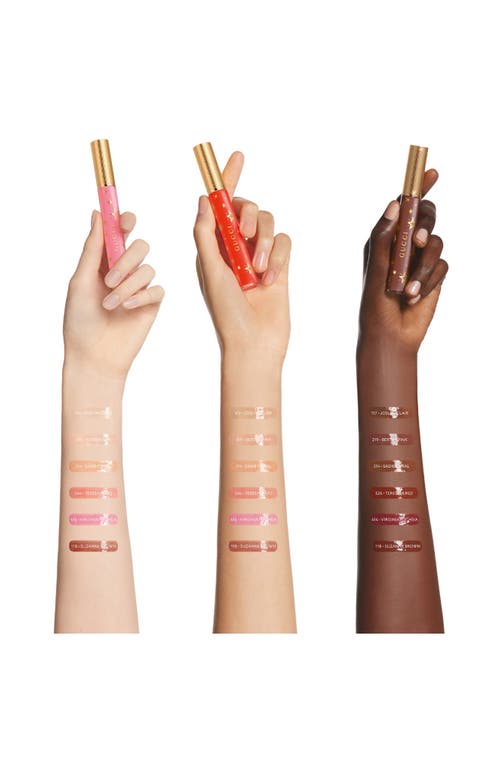 Gucci Gloss À Lèvres Plumping Lip Gloss In Red