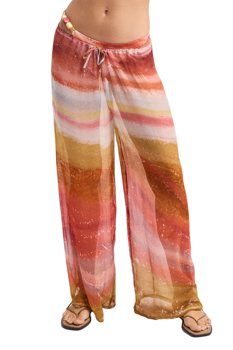 Petra Stripe Cover-Up Pants, Main, color, TERRA FORMS