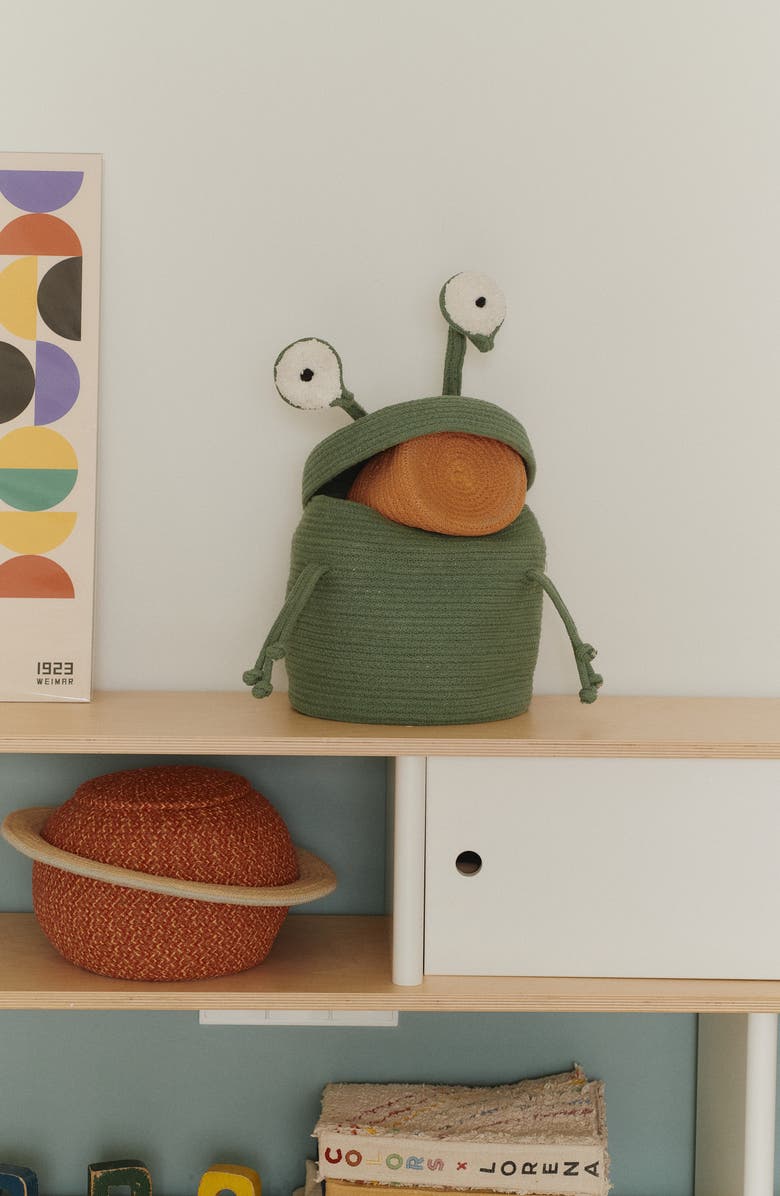 Lorena Canals Alien Zog Basket, Alternate, color, 