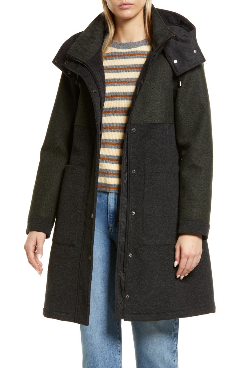Pendleton New Castle Wool Blend Coat, Alternate, color,