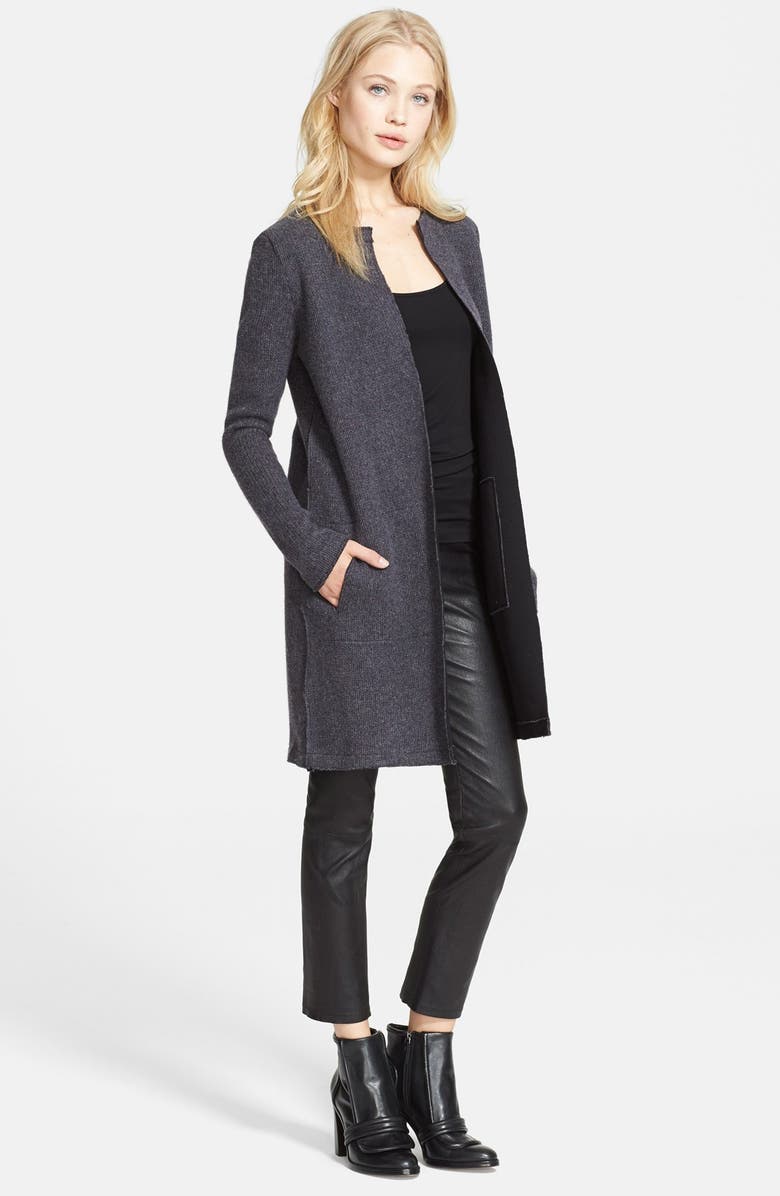 Majestic Filatures Majestic Long Wool Cardigan, Alternate, color,