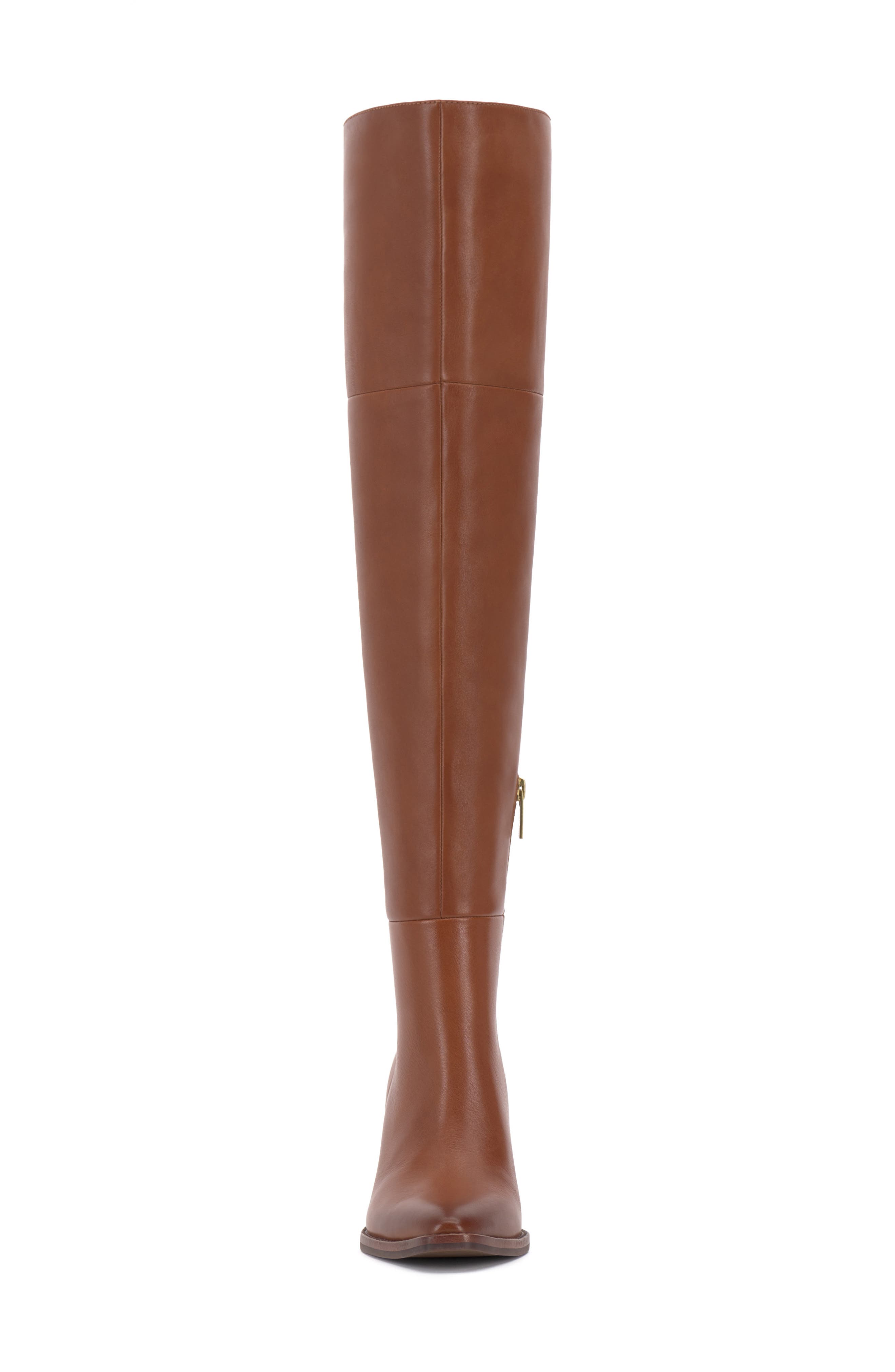 Vince Camuto Paulie Over the Knee Boot, Alternate, color, Whiskey Brown Leather