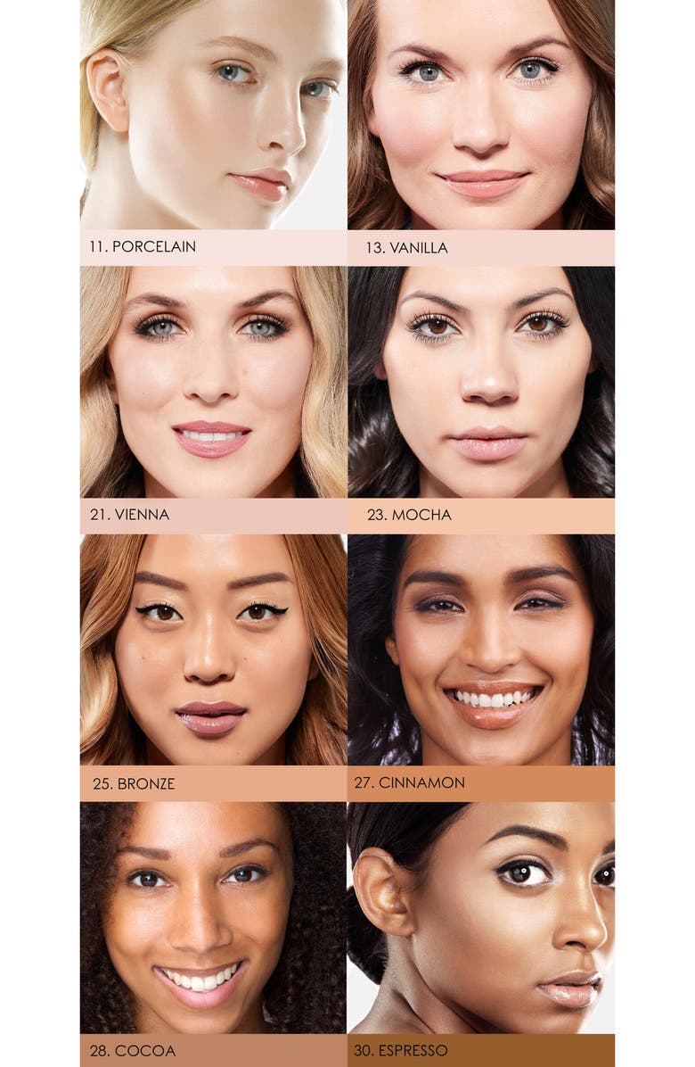 MIRENESSE Velvet Maxi Lift Airbrush Line Treatment 18HR Foundation - 21 Vienna, Alternate, color,