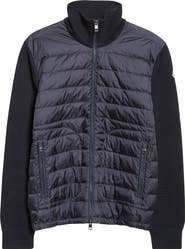 Moncler Maglia Mixed Media Cardigan