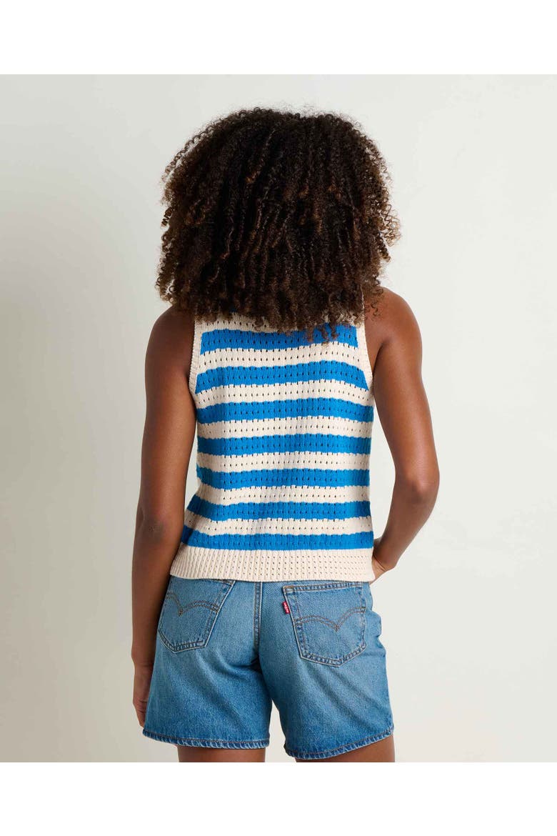 Bianca Pointelle Tank, Alternate, color, Salt Pattern