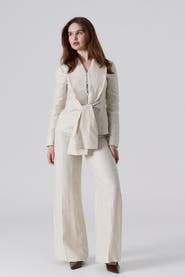 Le Fafo Linen Wide Leg Pants