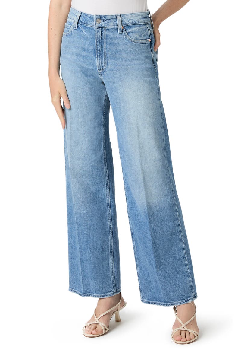 Anessa High Waist Wide Leg Jeans, Main, color, FERRERA