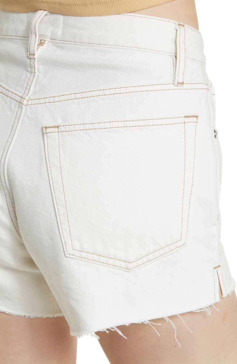 FRAME Le Super High Raw Hem Cutoff Denim Shorts, Alternate, color, 