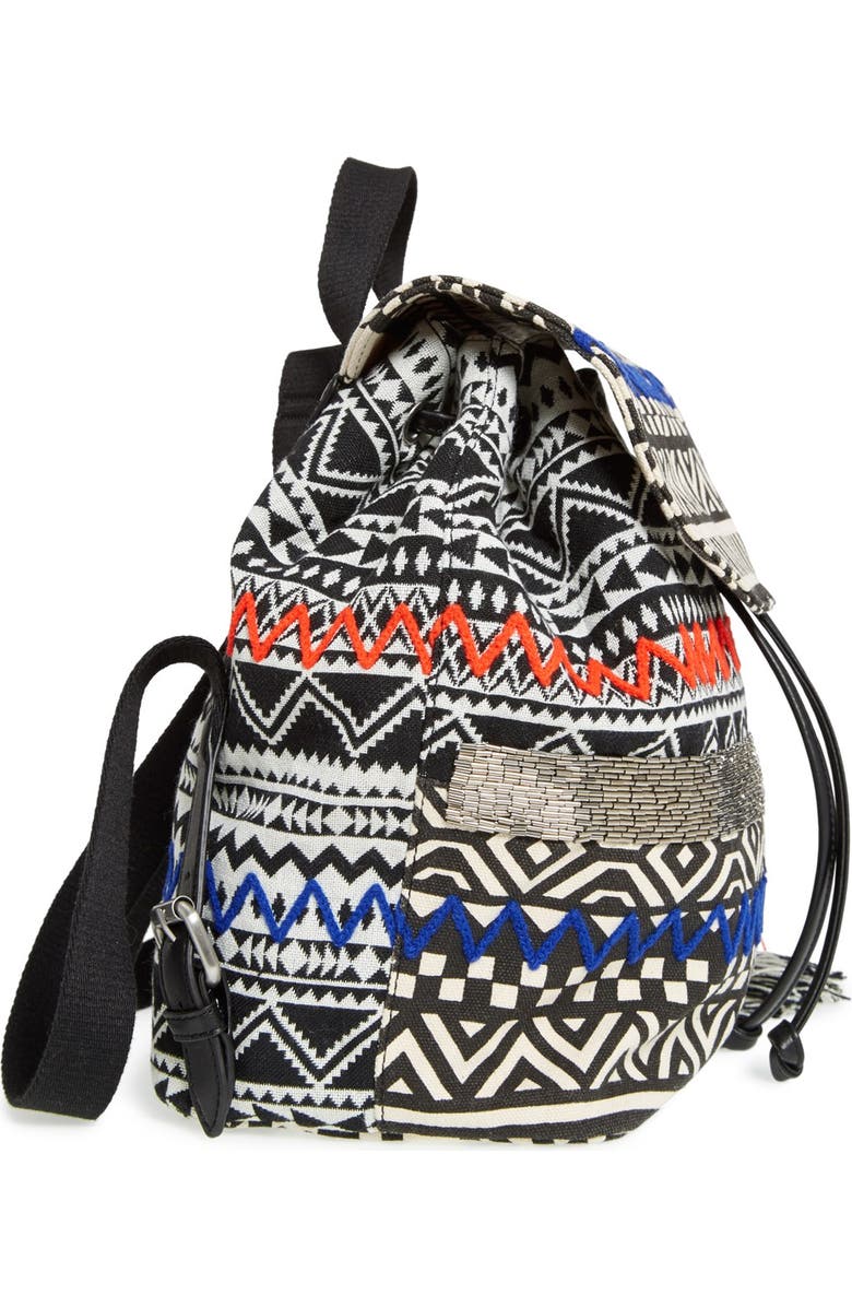 Sam Edelman 'Bella' Woven Backpack, Alternate, color,