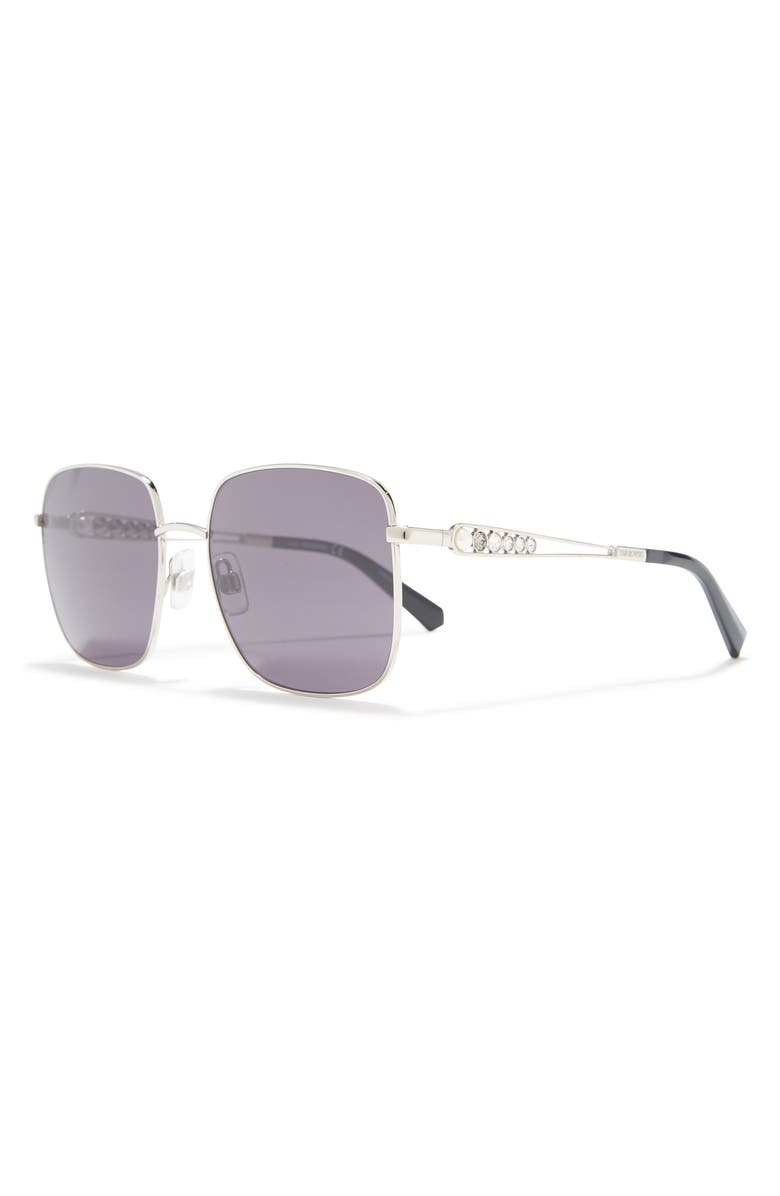 Swarovski 56mm Square Sunglasses, Alternate, color,