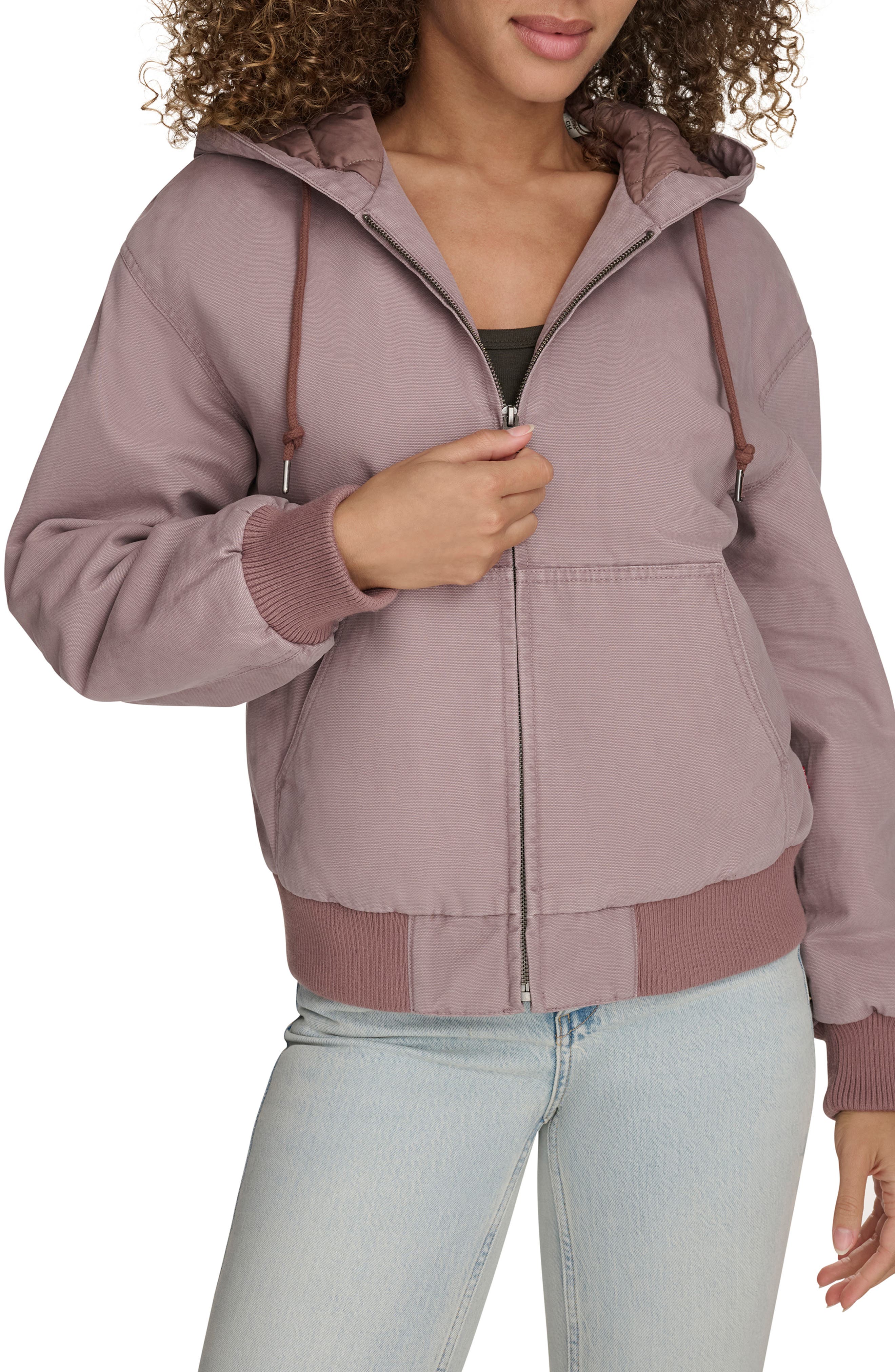 Levi's Work Cotton Canvas Zip Jacket