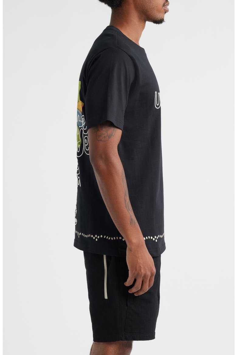 Unique Graphic T-Shirt, Alternate, color, BLACK