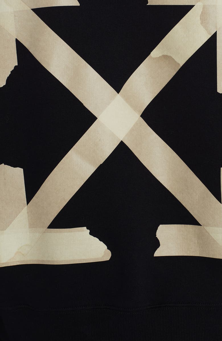 Off-White Tape Arrows Hoodie, Alternate, color,