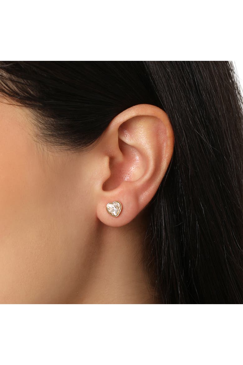 Gold-Tone Bow, Butterfly & Pearl Stud & Hoop Earring Set, 12 Pairs, Alternate, color, Gold