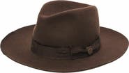 Two Roads Hat Co. Delmar Distressed Felt Fedora