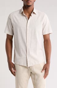 WESTZEROONE Lorenzo Short Sleeve Button-Up Shirt