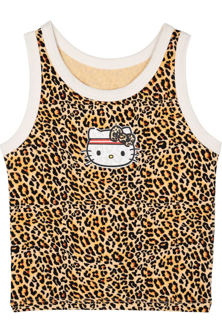 3-Piece Sweatshirt and Leggings Set, Alternate, color, Hello Kitty Leopard