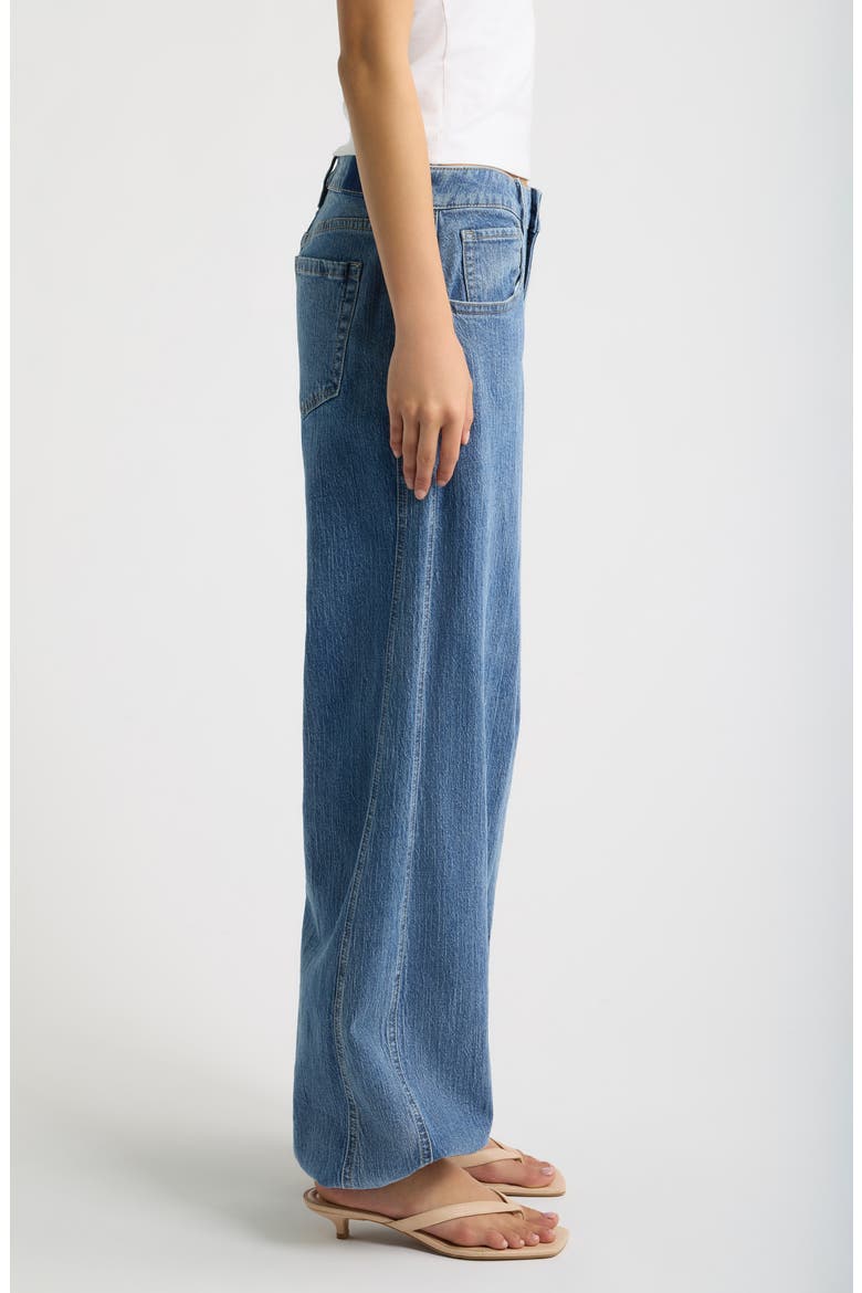 Baggy Balloon Jeans, Alternate, color, MEDIUM WASH