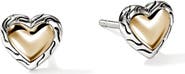 John Hardy Essentials Heart Stud Earrings