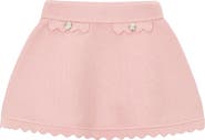 Mayoral Knitted Skirt With Scalloped Hem