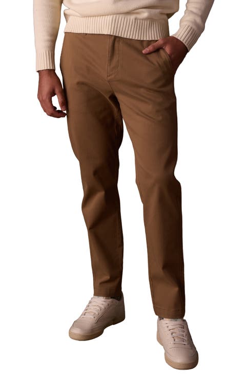 Stretch Straight Leg Chino Pants
