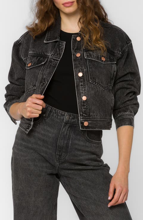 Dion Crop Denim Jacket