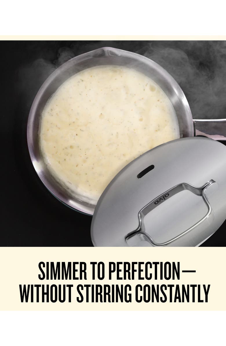 Alva Maestro Stainless Steel Saucepan & Lid, Alternate, color, 2 Qt