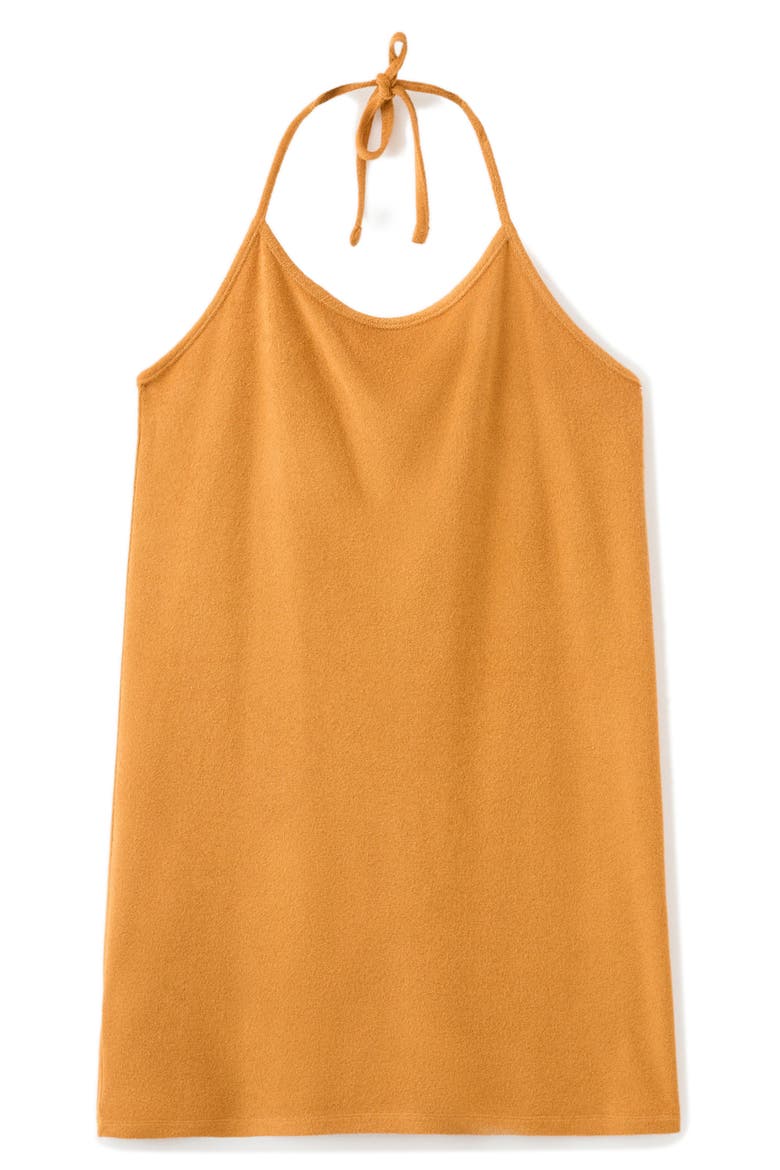 Terry Halter Nightgown, Alternate, color, ORANGE