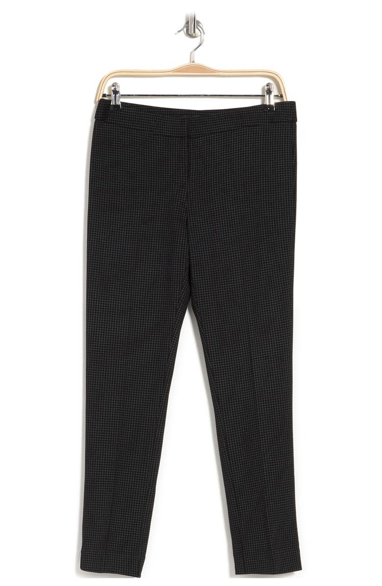 Amanda & Chelsea Amanda Windowpane Slim Fit Ankle Pants, Alternate, color, 